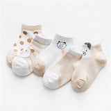 5pairs Cute Animal Socks