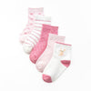 5 Pairs Striped Socks