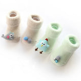 2Pairs Cartoon Socks