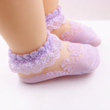 Rose Lace Socks