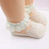 Rose Lace Socks